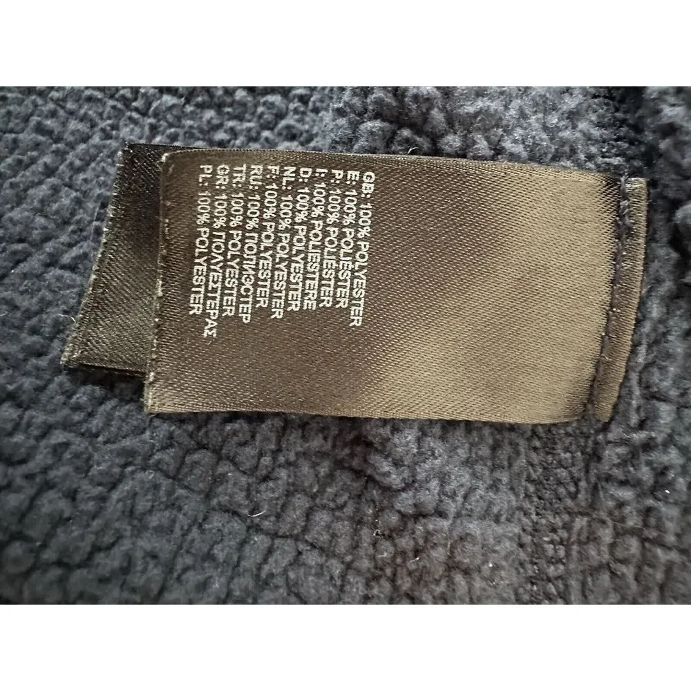 The North Face‎ Jacket Men's Medium Full Zip Navy Outdoor Athletic Stretch